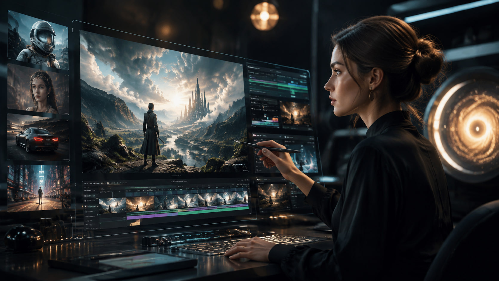 Kling Motion Control: настройка траектории камеры в видеогенерации